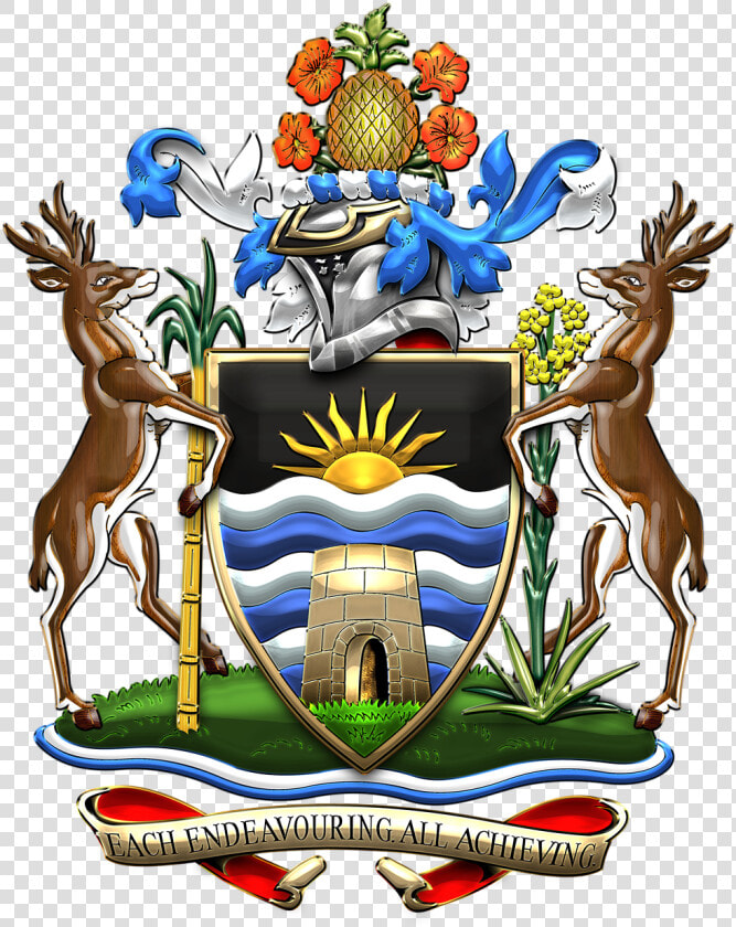 Antigua And Barbuda Coat Of Arms  HD Png DownloadTransparent PNG