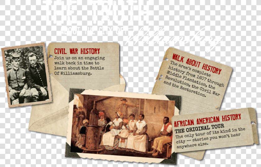 Civil War Tour  Williamsburg Walking Tours   Carton  HD Png DownloadTransparent PNG