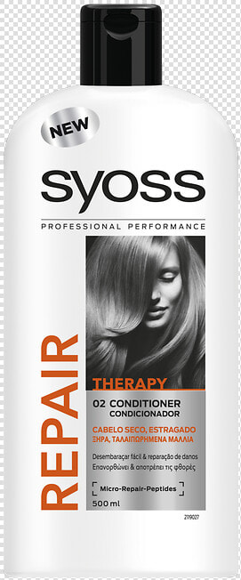 Syoss Repair Condicionador   Blond  HD Png DownloadTransparent PNG