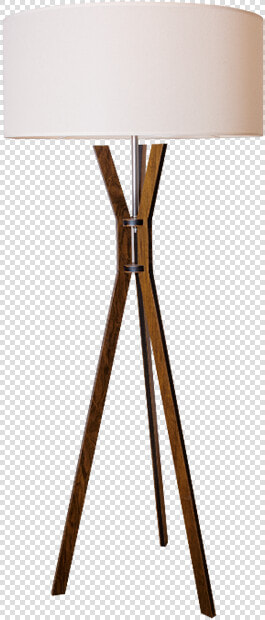 Floor Lamp Tripé 3003 Cúpula Madeira   Coluna Tripe 3003 Accord  HD Png DownloadTransparent PNG