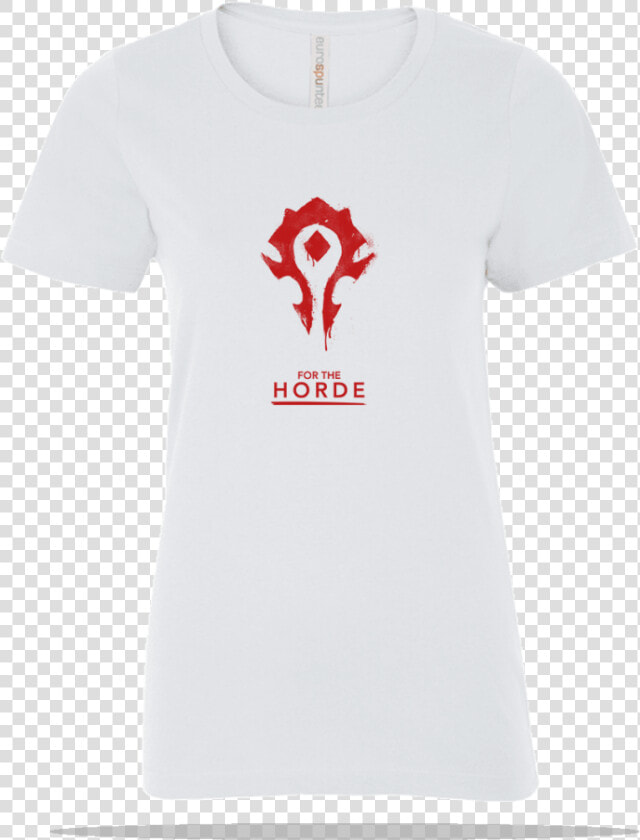 World Of Warcraft Horde Ladies Tee   Active Shirt  HD Png DownloadTransparent PNG