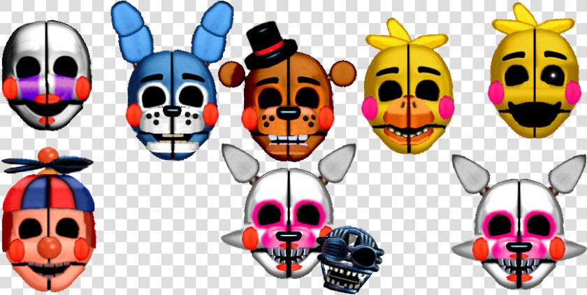 Bored Clipart Vaguely   Fnaf Sister Location Ennard Mask  HD Png DownloadTransparent PNG