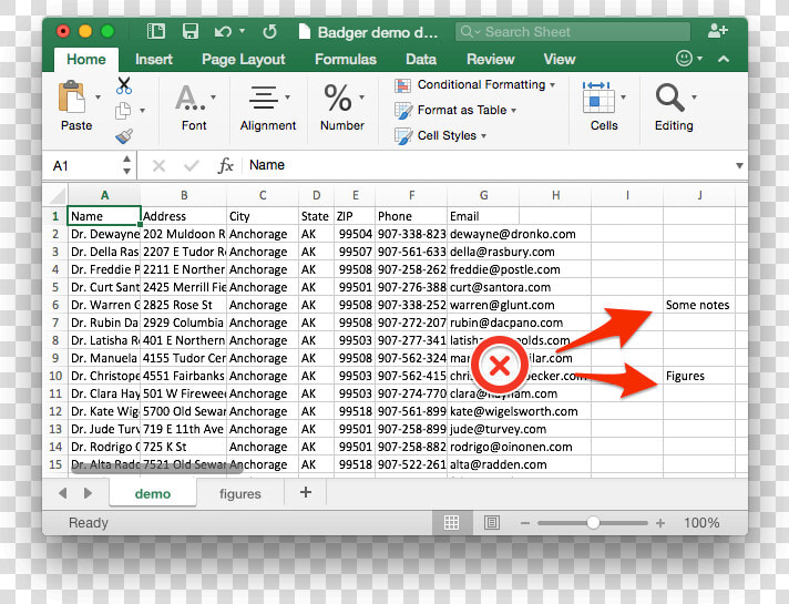 Map Excel Data For Outside Sales   Computer Software Word Spreadsheet  HD Png DownloadTransparent PNG