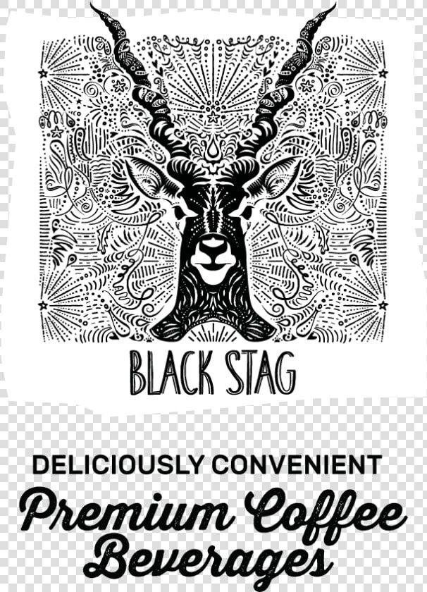 Black Stag Coffee  HD Png DownloadTransparent PNG