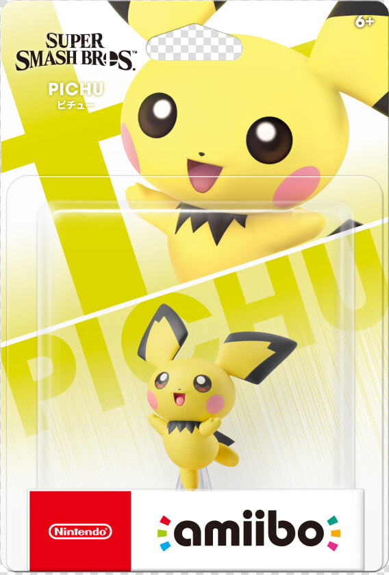 Super Smash Bros Pichu Amiibo  HD Png DownloadTransparent PNG