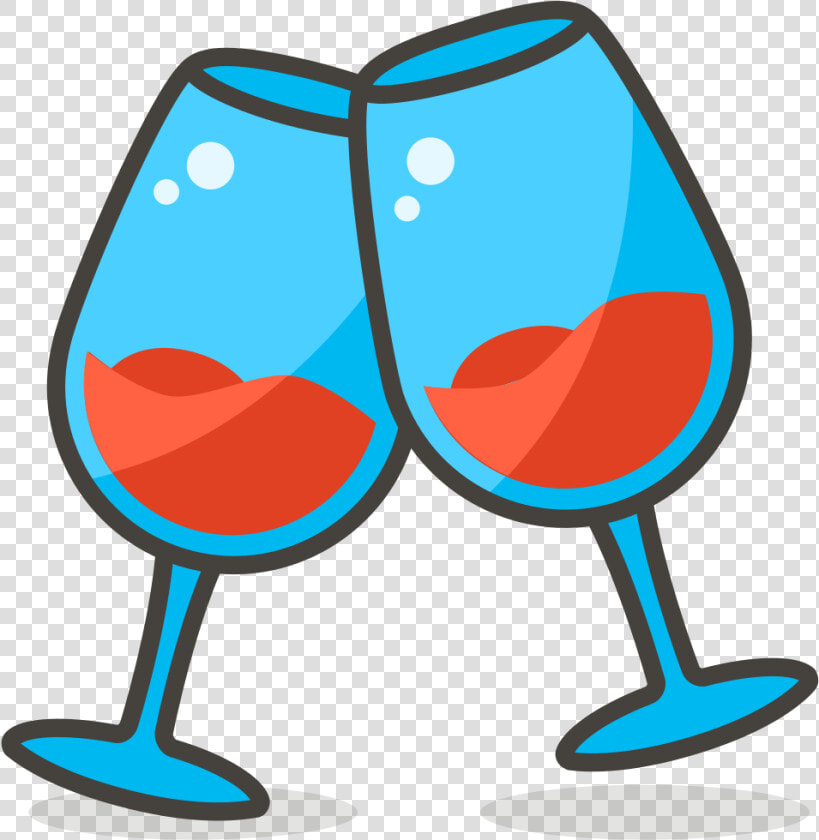 Wine Glass Clipart Clinking   Wine Glass Vector Clipart  HD Png DownloadTransparent PNG