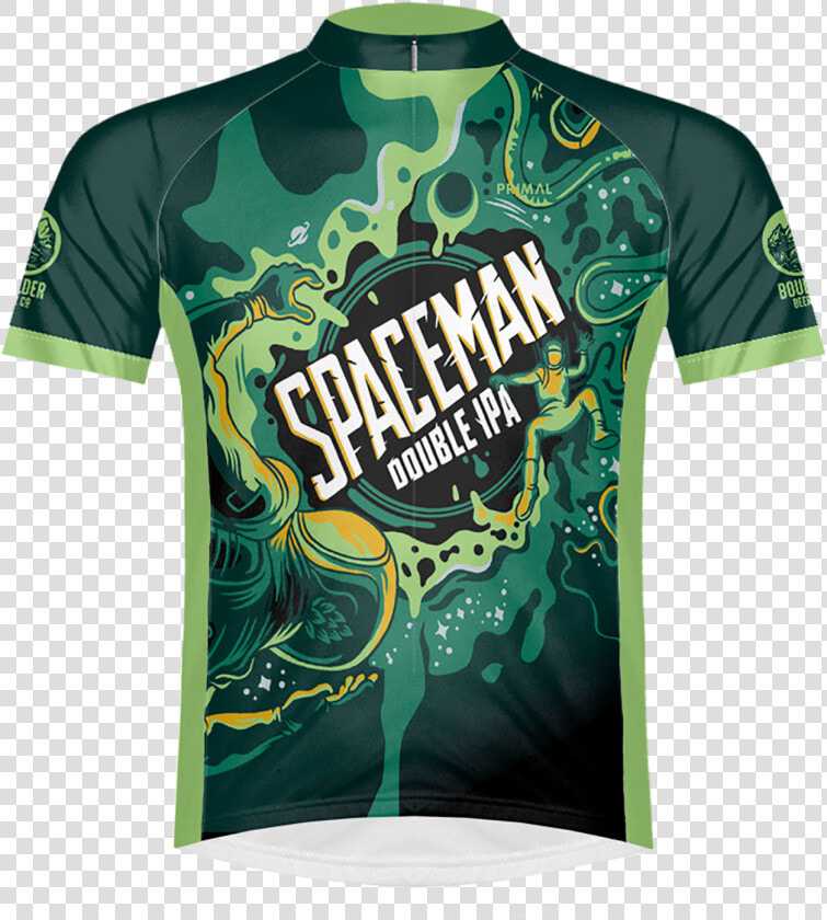 Boulder Beer Spaceman Double Ipa Men S Sport Cut Cycling   Active Shirt  HD Png DownloadTransparent PNG