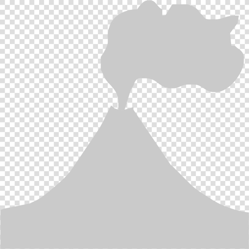 Volcano Icon   Volcano Icon Black And White  HD Png DownloadTransparent PNG