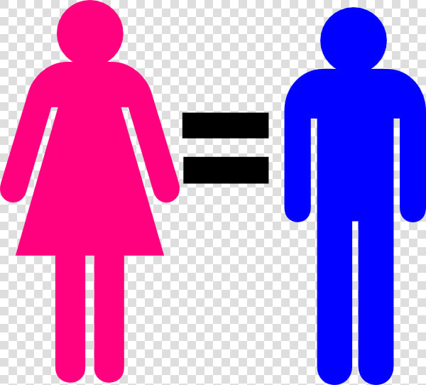 Symbol Male And Female Svg Clip Arts   Male And Female Equal  HD Png DownloadTransparent PNG