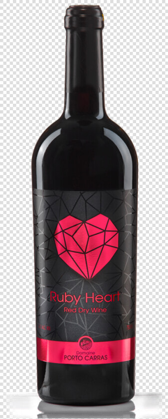 Ruby Heart   Domaine Porto Carras Wine  HD Png DownloadTransparent PNG