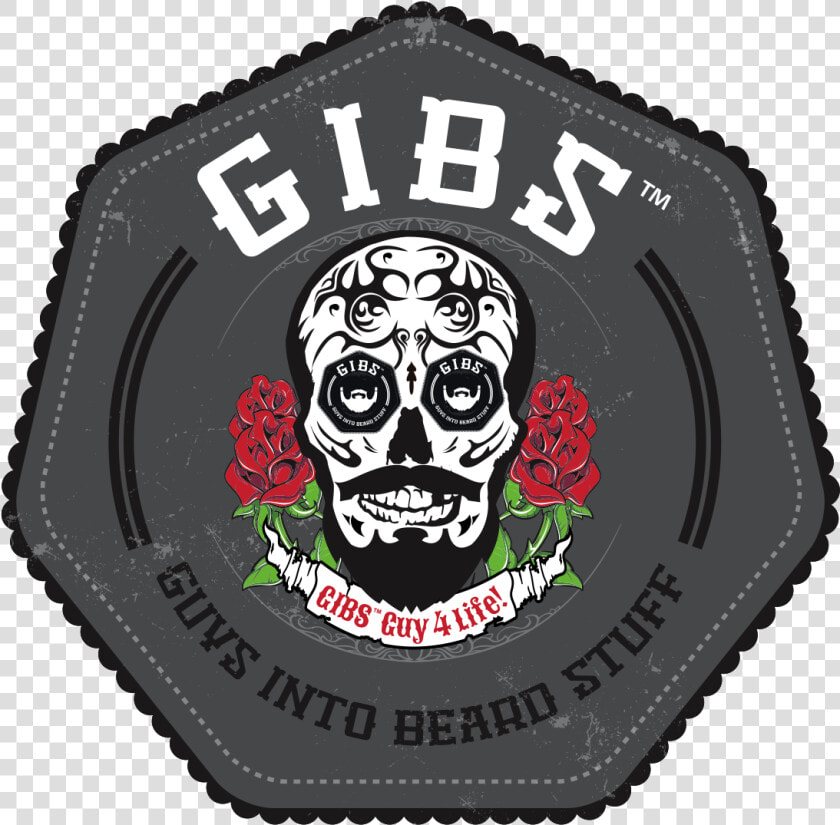 Gibs Grooming Skull Logo   Gibs Grooming Logo  HD Png DownloadTransparent PNG