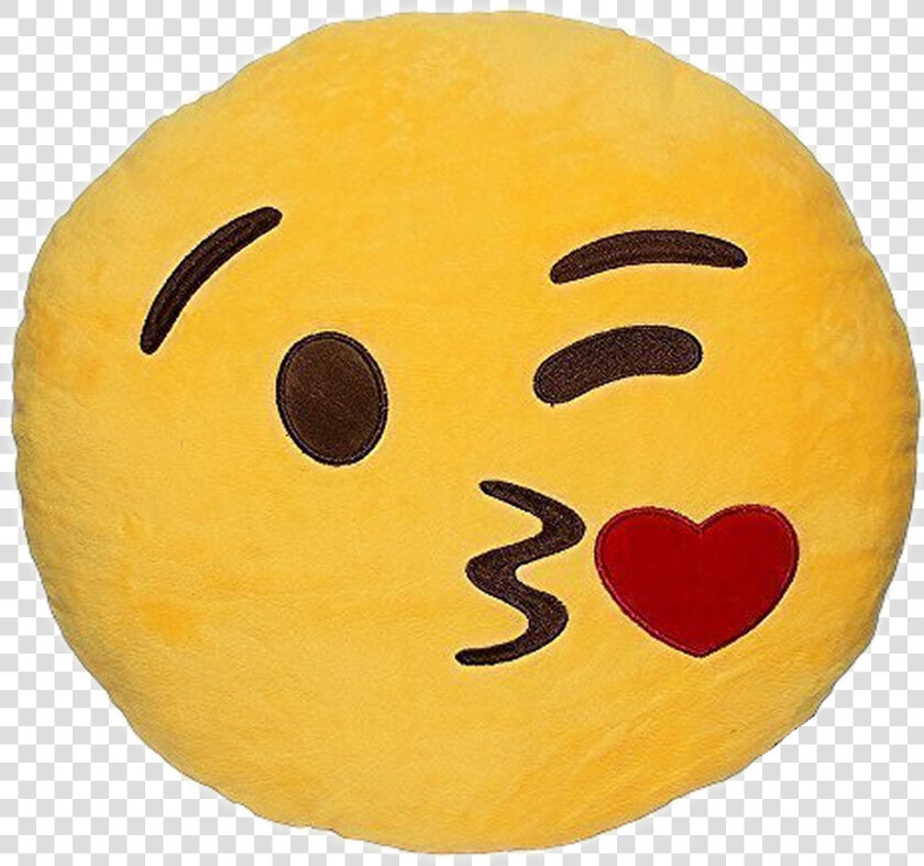 Kissing Emoji Png  emoji Smiley Kissing Emoticon Yellow   Kiss Emoji Pillow  Transparent PngTransparent PNG