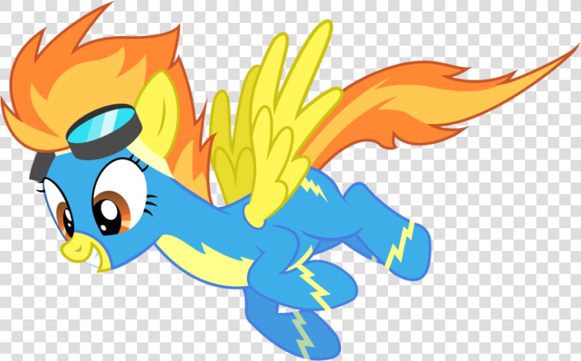 Spitfire Flying   My Little Pony Wonderbolts Spitfire  HD Png DownloadTransparent PNG