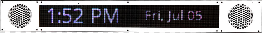 Extra Large Ip Signboard With Informacast And Flashers   Led Display  HD Png DownloadTransparent PNG