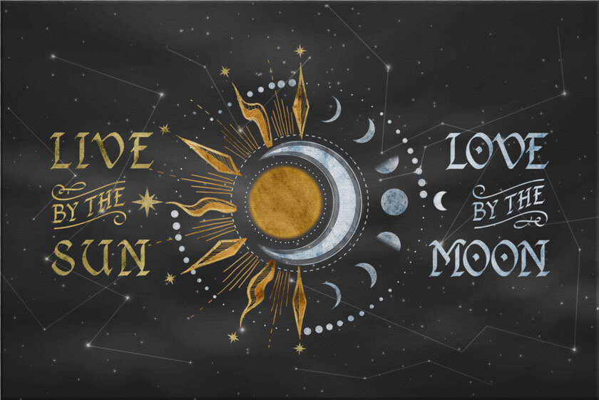 Live By The Sun  Love By The Moon   Live By The Sun Love Love  HD Png DownloadTransparent PNG