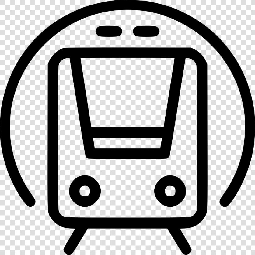 Metro Train Public Subway Comments   Icon Subway Black And White  HD Png DownloadTransparent PNG