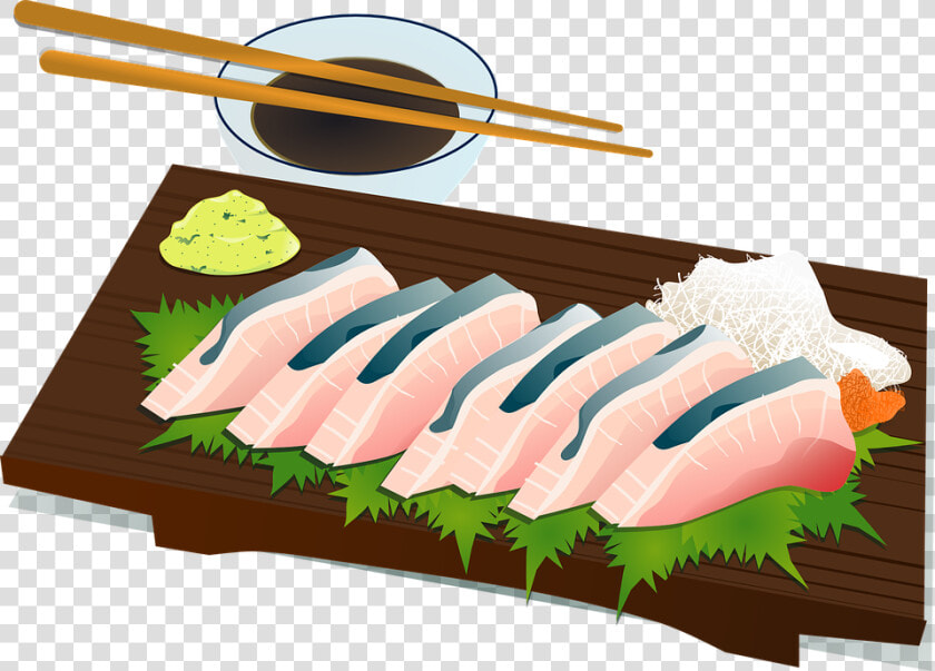 Sushi  Chopsticks  Culture  Fish  Raw  Salmon  Food   Japanese Foods Clipart Png  Transparent PngTransparent PNG