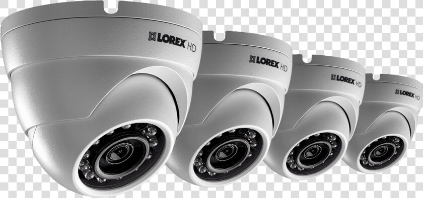 Hd 1080p Weatherproof Ir Dome Security Cameras   Cctv Camera System Hd  HD Png DownloadTransparent PNG