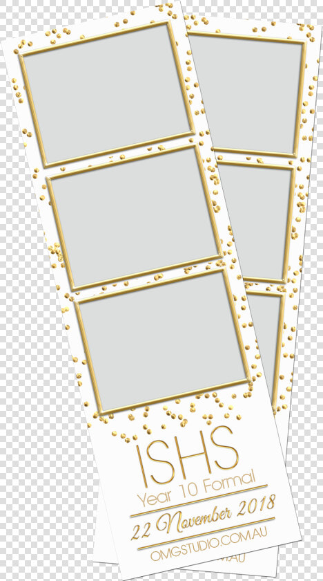 Elegant Wedding Photo Booth Strip Template  HD Png DownloadTransparent PNG