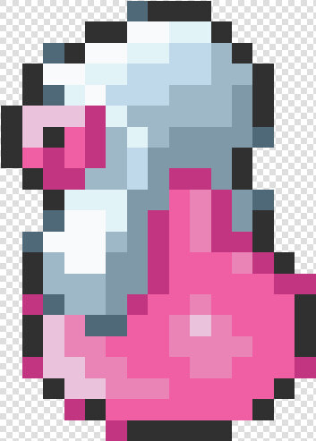 Hyper Potion   Pixel Art Minecraft Yoshi  HD Png DownloadTransparent PNG