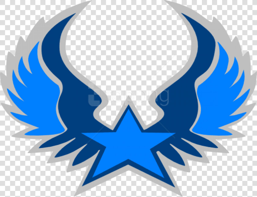 Shield With Wings Png   Blue Wings Logo Transparent  Png DownloadTransparent PNG