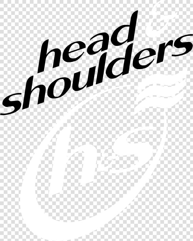 Head  amp  Shoulders Logo Black And White   Head And Shoulders Shampoo  HD Png DownloadTransparent PNG