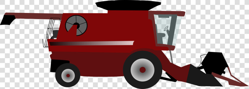 Combine Tractor Png   Cartoon Combine Harvester Png  Transparent PngTransparent PNG