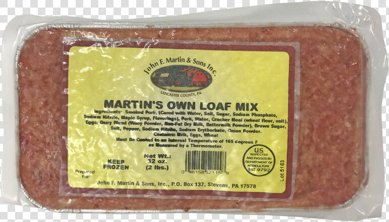 Martin S Own Loaf Mix   Sujuk  HD Png DownloadTransparent PNG