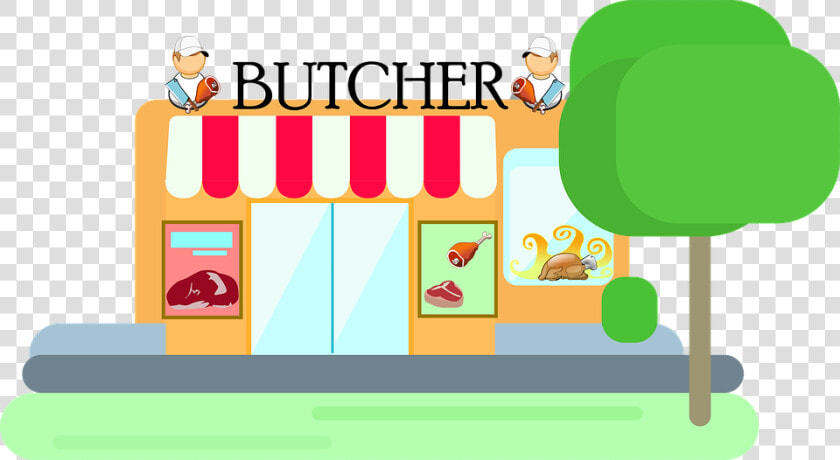 Butcher Shop Cartoon Png  Transparent PngTransparent PNG