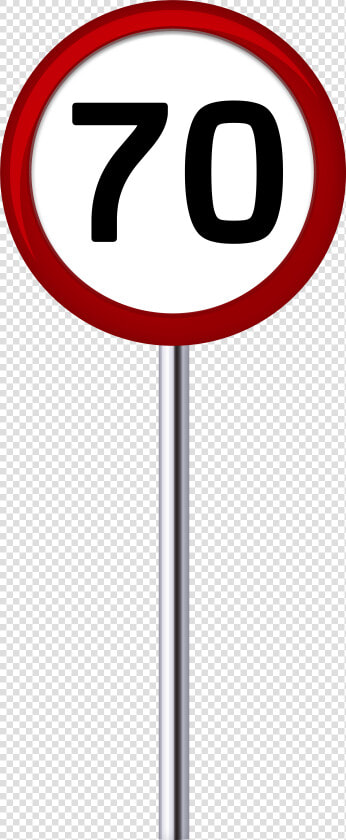 Traffic Sign Speed Limit 70 Png Clip Art   Traffic Sign Clipart Png  Transparent PngTransparent PNG