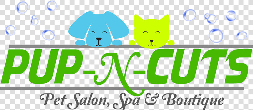 Pup N Cuts Logo   Cartoon  HD Png DownloadTransparent PNG