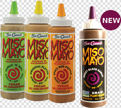 Miso Mayo Bottles   Plastic Bottle  HD Png DownloadTransparent PNG