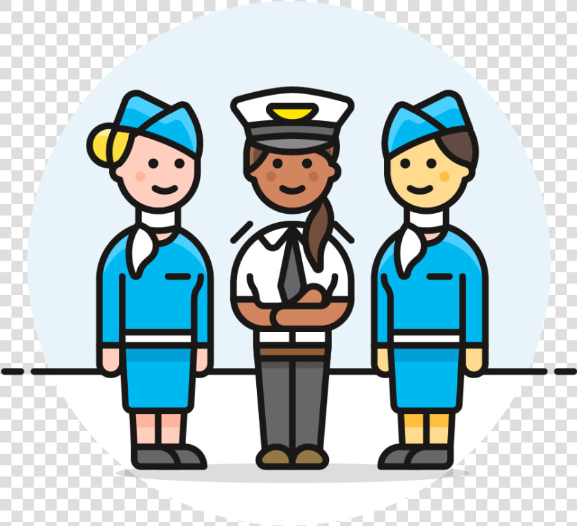 Cabin Crew Icon Transparent   Transparent Cartoons   Cabin Crew Icon Png  Png DownloadTransparent PNG