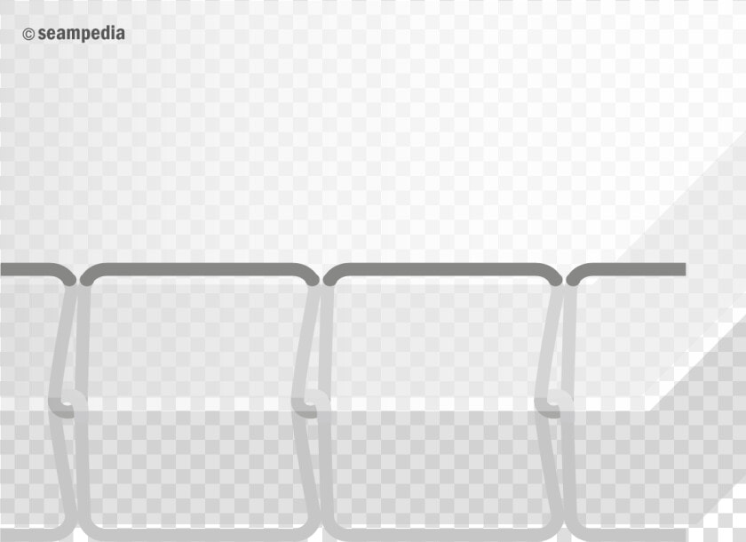 Sewing Stitch Puntada Doble Pespunte Lock Stich Clase   Chair  HD Png DownloadTransparent PNG