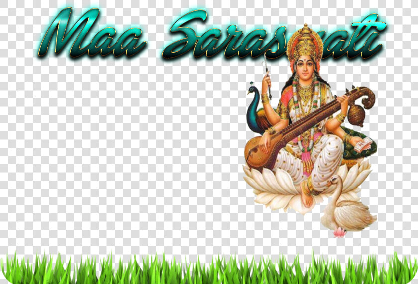 Saraswati Puja 2019 Png Free Pic   Saraswathi God  Transparent PngTransparent PNG