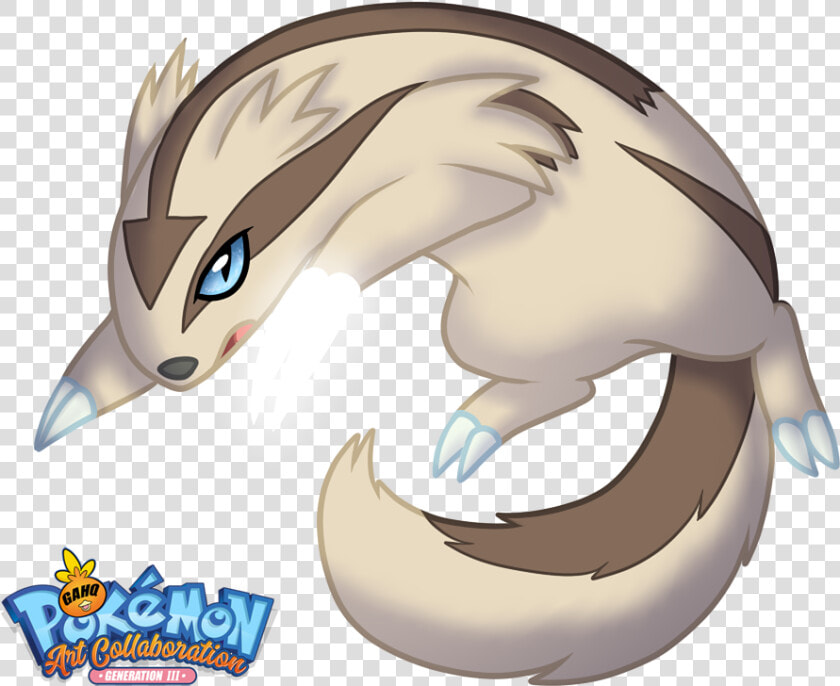  264 Linoone Used Slash And Sand Attack In Our Pokemon   Cartoon  HD Png DownloadTransparent PNG