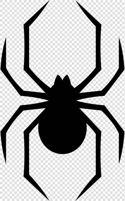 Black Widow Spider Icon   Black Widow Spider 2d  HD Png DownloadTransparent PNG