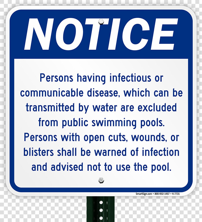 Swimming Pool Notice  HD Png DownloadTransparent PNG