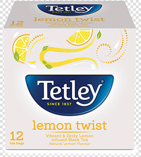 Lemon Zing   Tetley Lemon Twist  HD Png DownloadTransparent PNG