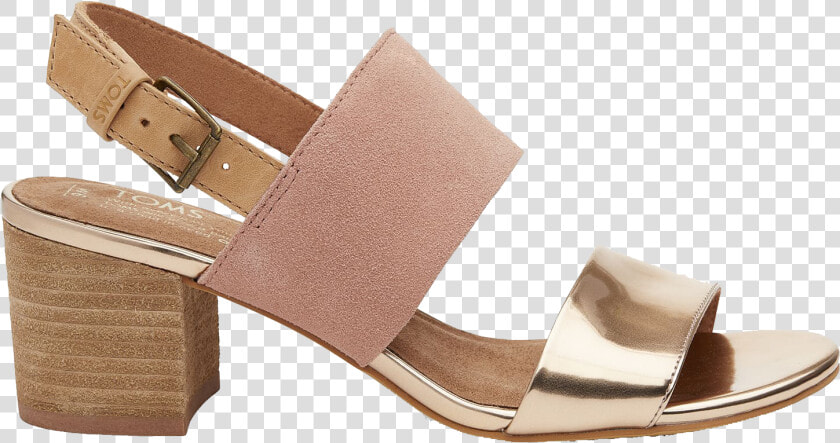 Sandals Png Background Image   Rose Gold Suede Sandals  Transparent PngTransparent PNG