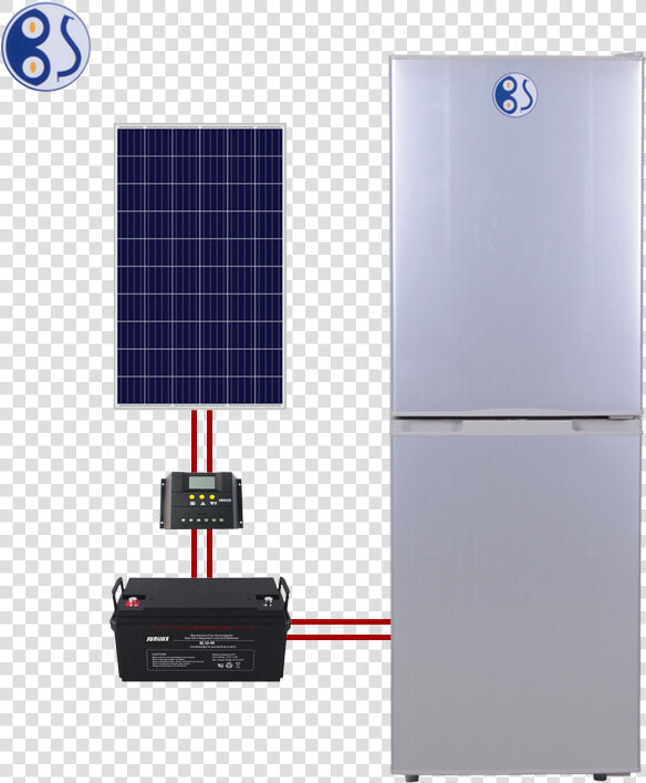 New Model Dc 12v Solar Fridge Refrigerator With Great   Refrigerator  HD Png DownloadTransparent PNG