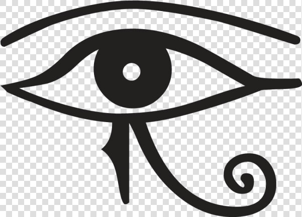 Ancient Egypt Eye Of Horus Egyptian Hieroglyphs   Egyptian Things To Draw  HD Png DownloadTransparent PNG