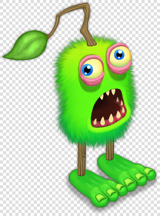 My Singing Monsters Hack Review   My Singing Monsters Green Monster  HD Png DownloadTransparent PNG