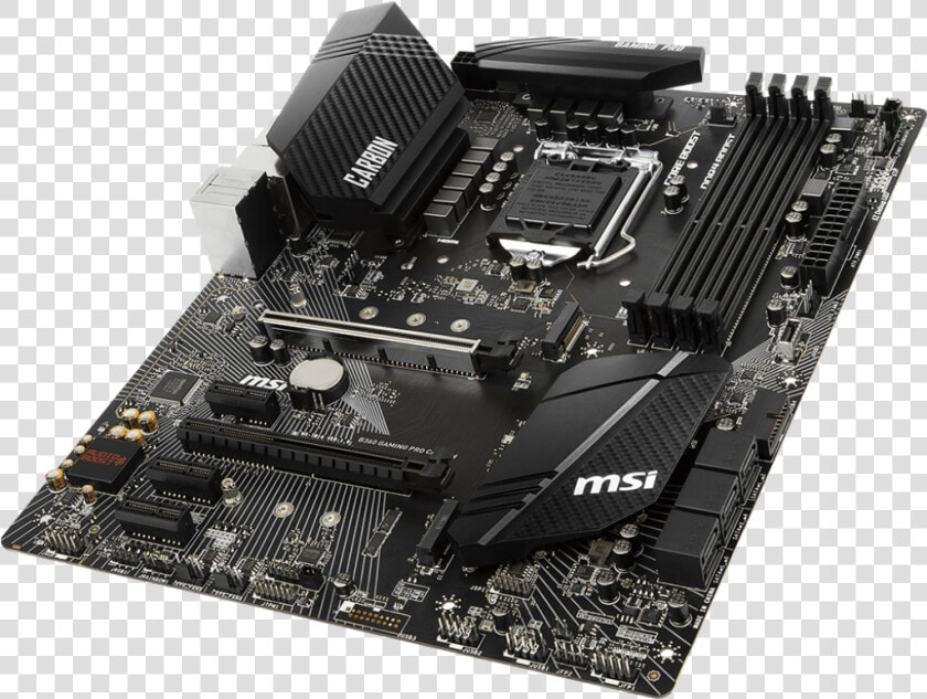 Mainboard Msi B360 Gaming Pro Carbon  HD Png DownloadTransparent PNG