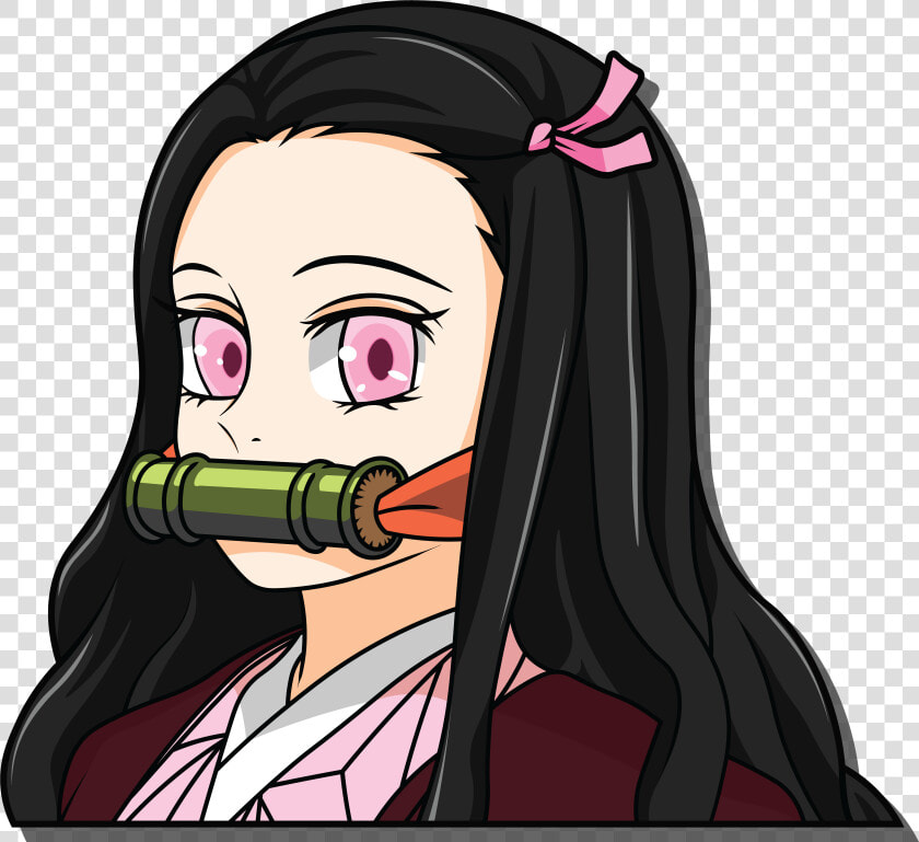 Image Of Nezuko Peeker   Illustration  HD Png DownloadTransparent PNG