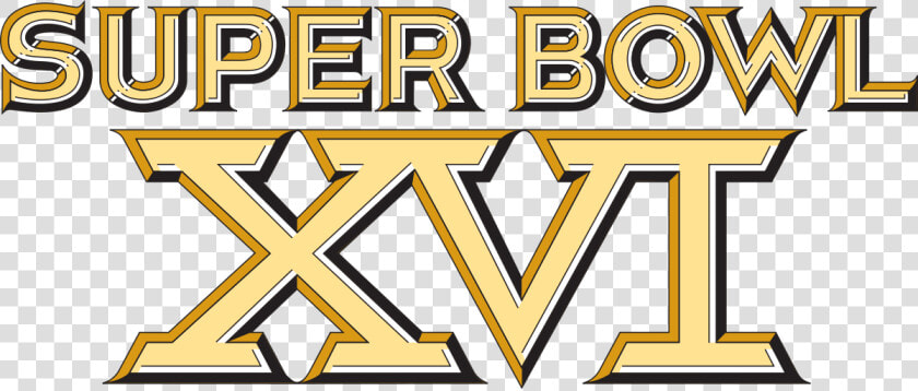 Super Bowl Xvi Logo  HD Png DownloadTransparent PNG