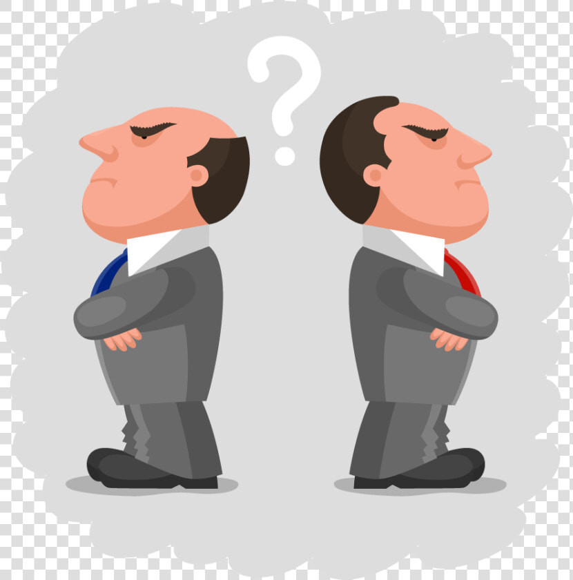 Two Men Facing Opposite Directions  HD Png DownloadTransparent PNG