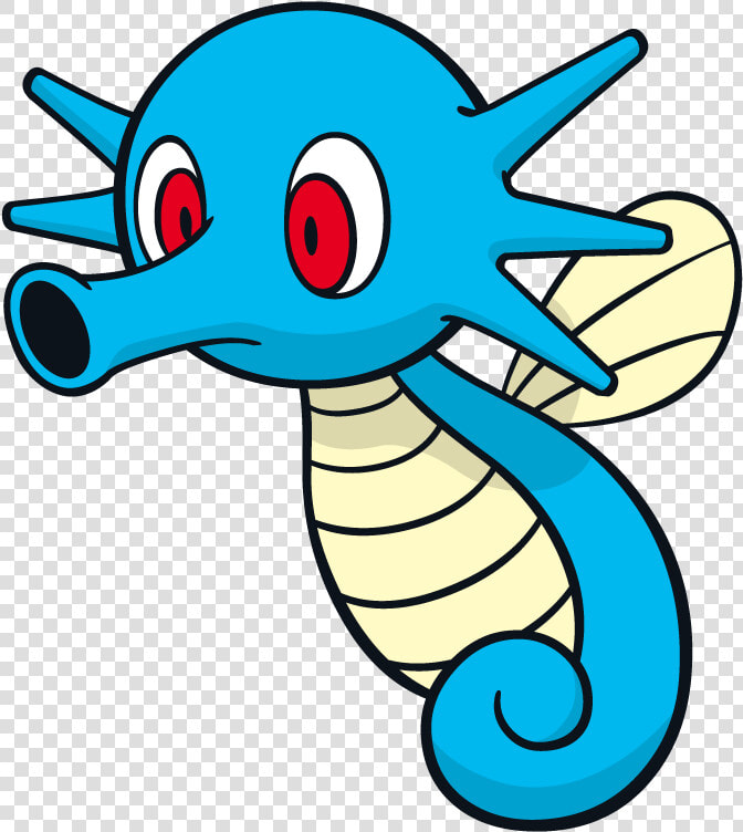 Horsea Pokemon Character Vector Art   Pokemon Horsea  HD Png DownloadTransparent PNG