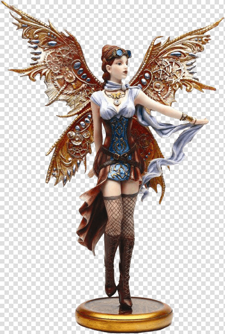 Jess Steampunk Fairy Statue   Steampunk Fairy Statue  HD Png DownloadTransparent PNG