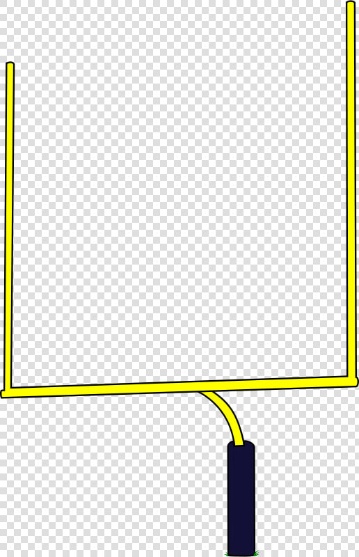 Football Goal Post Clipart   Clip Art Field Goal  HD Png DownloadTransparent PNG